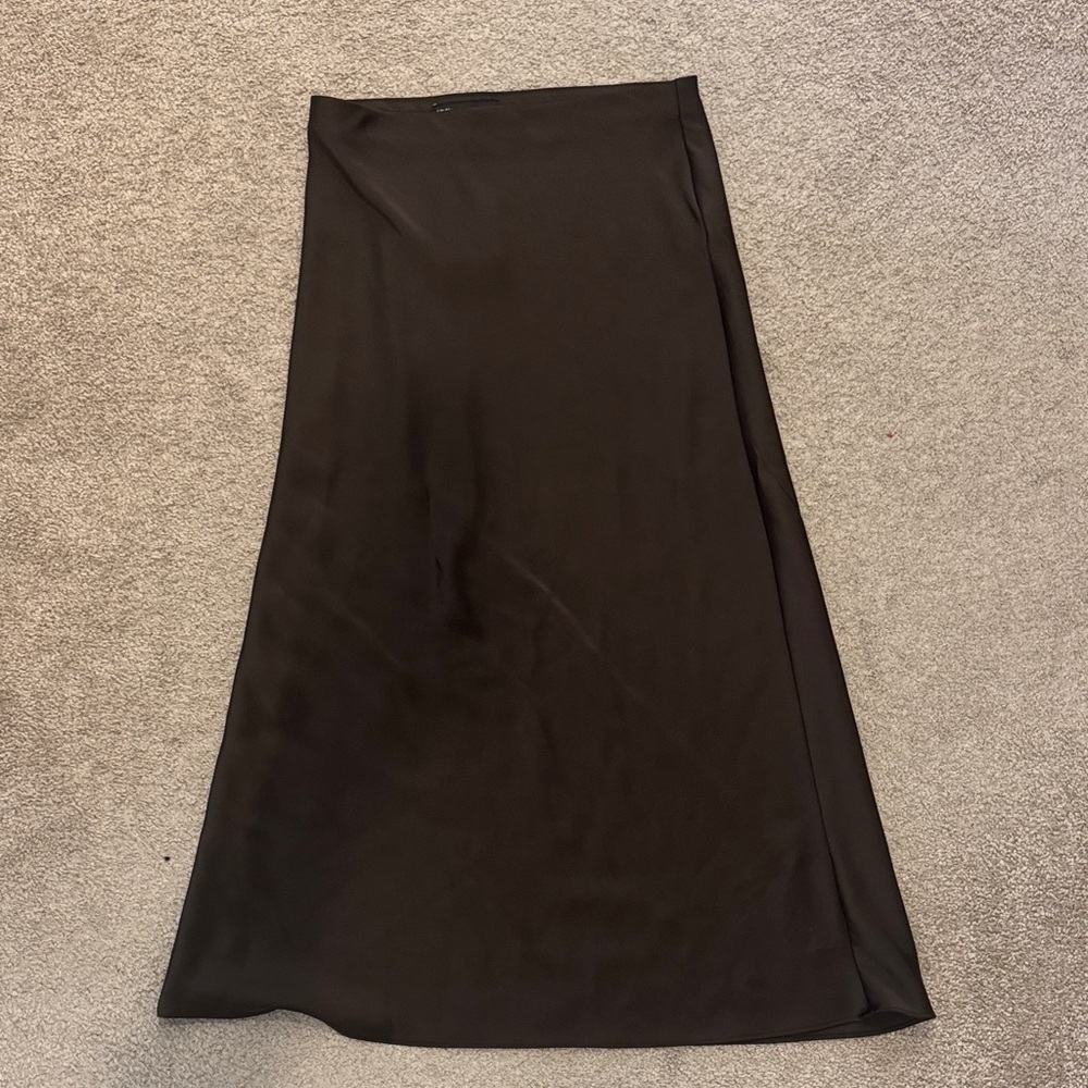 ZARA Satin Skirt
